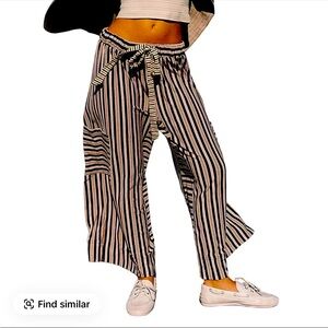 striped fp look a like pants